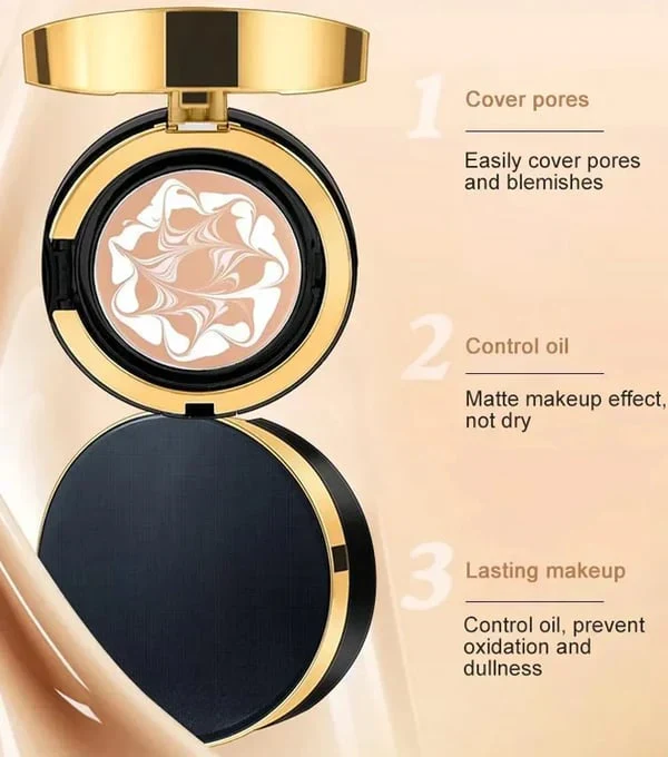 ✨Hot Sale✨2024 New Three-Color Pull Flower Concealer Moisturizing Essence Water Cream - Image 2