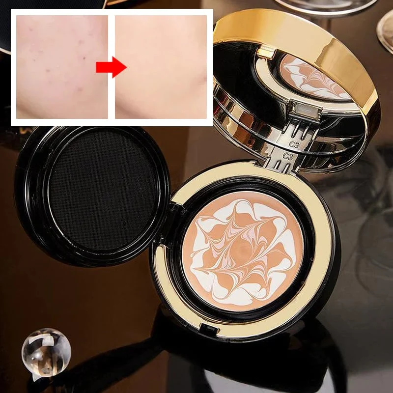✨Hot Sale✨2024 New Three-Color Pull Flower Concealer Moisturizing Essence Water Cream - Image 8