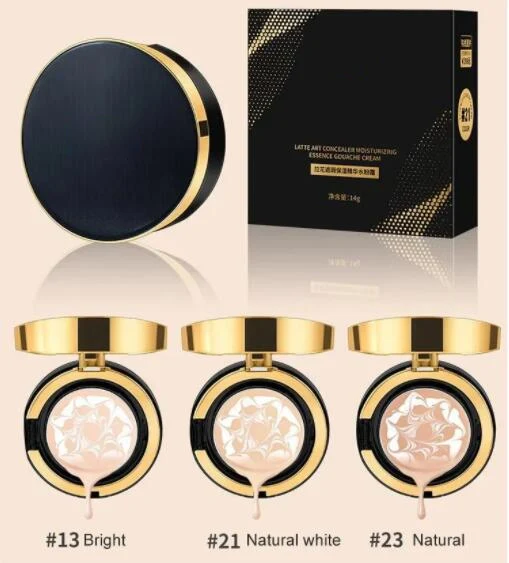 ✨Hot Sale✨2024 New Three-Color Pull Flower Concealer Moisturizing Essence Water Cream - Image 9
