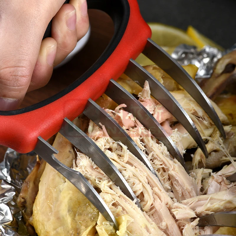 💥Ergonomic Stainless Steel Meat Shredder Claws - Great Kitchen Gift - Image 13
