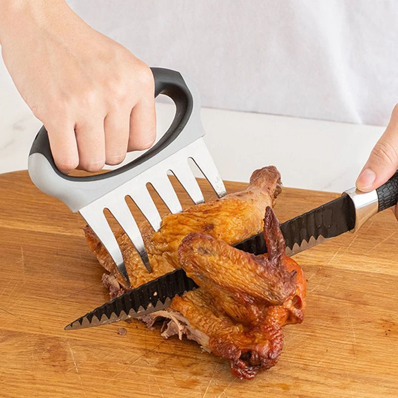 💥Ergonomic Stainless Steel Meat Shredder Claws - Great Kitchen Gift - Image 6