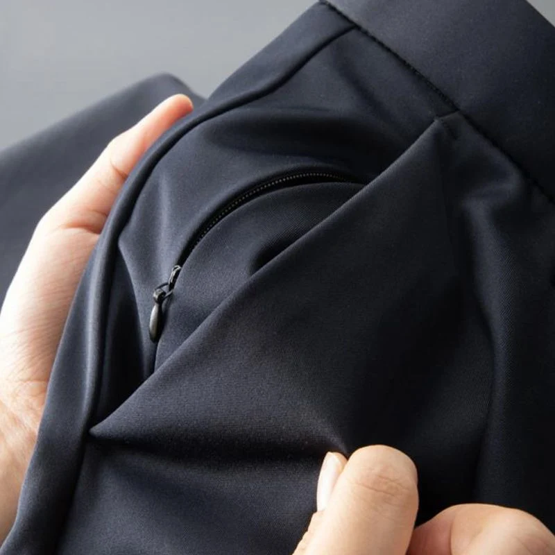 Men’s High Stretch Straight-leg Pants - Image 2