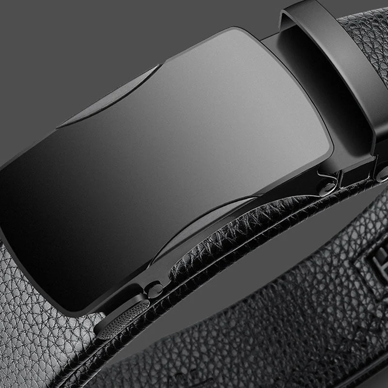 Men’s Ratchet Leather Belt - Image 5