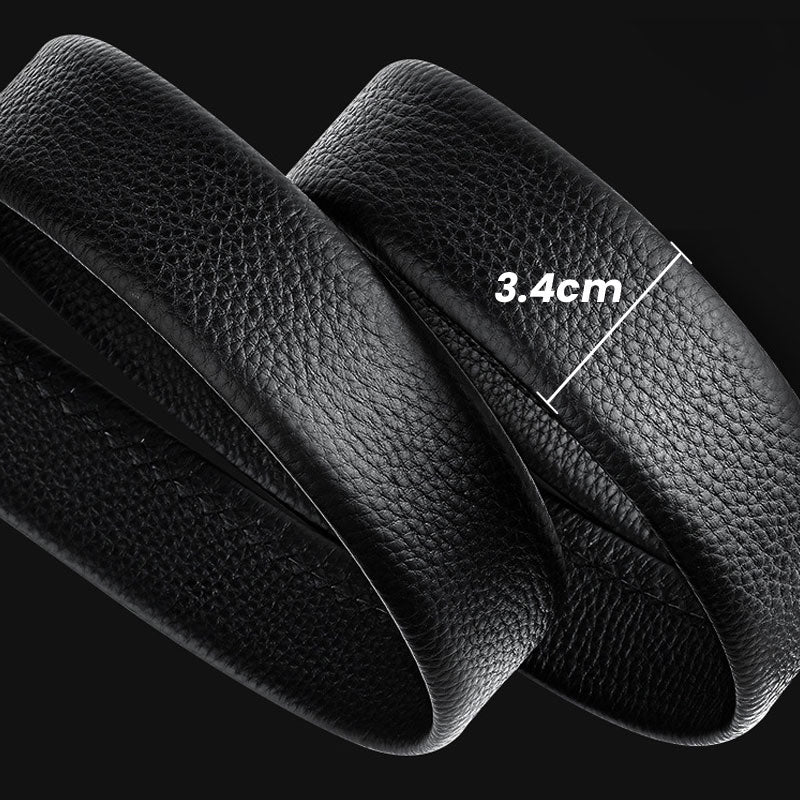 Men’s Ratchet Leather Belt - Image 6