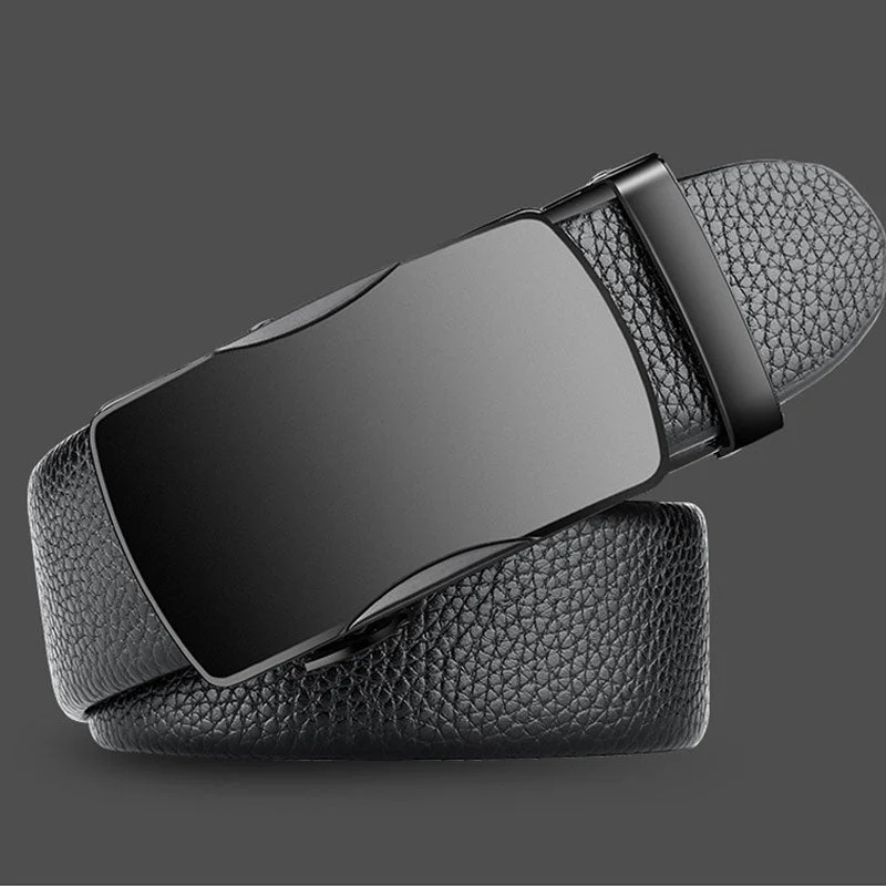 Men’s Ratchet Leather Belt - Image 8