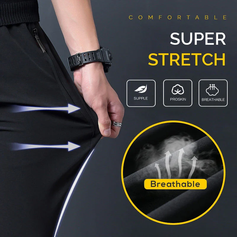 Men\'s Ice Silk Sweatpants - Image 2