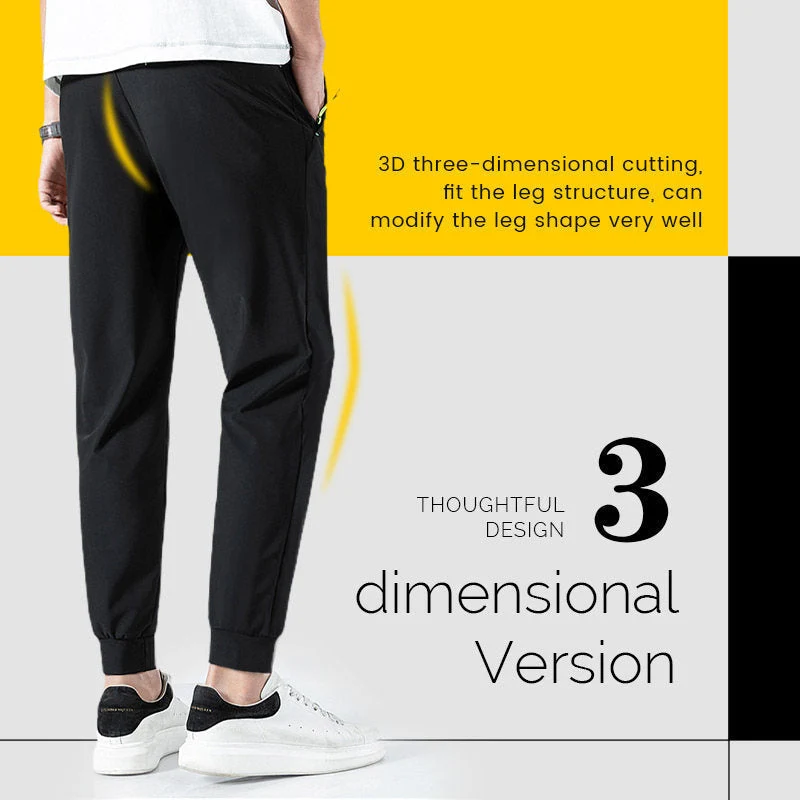 Men\'s Ice Silk Sweatpants - Image 3