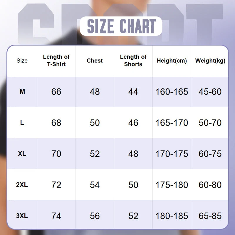 Men’s Loose-Fit Quick-Drying Athletic T-Shirt & Shorts Tracksuit - Image 8