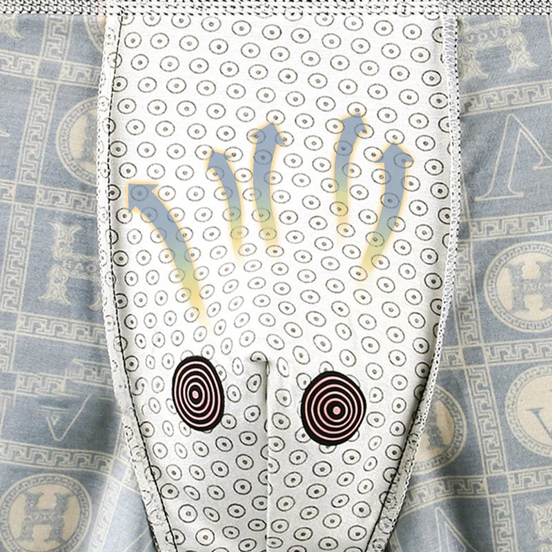 Men's Luxury Printed Breathable Cooling Boxer Briefs - Image 6