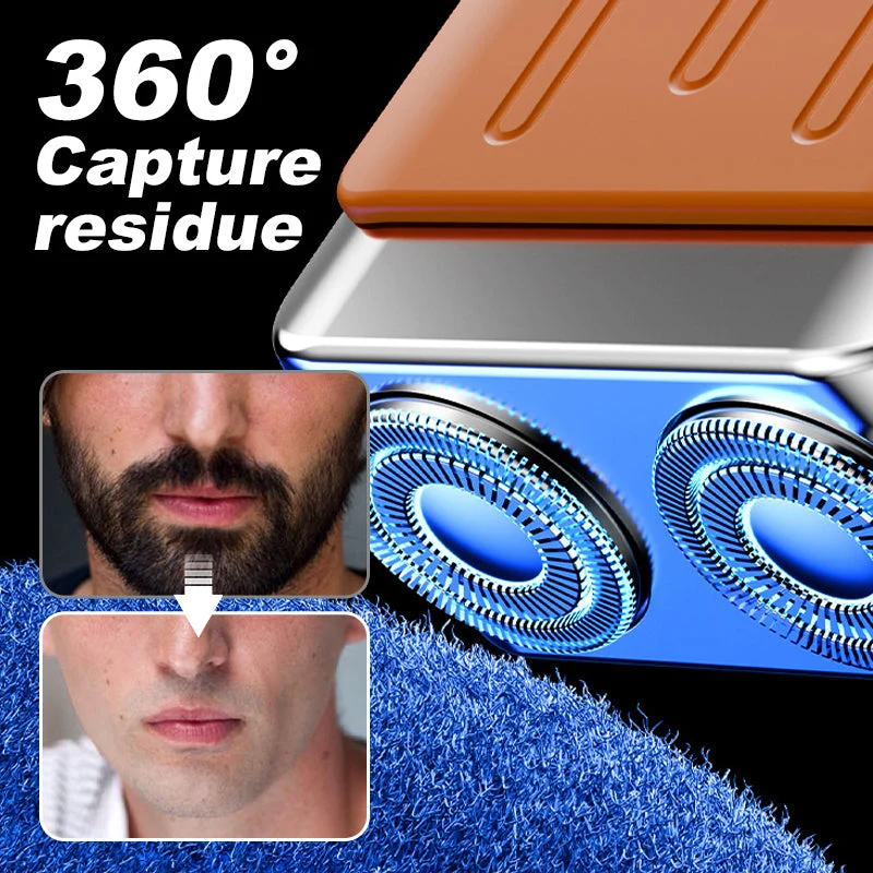 Men's Portable Mini Rotary Electric Shaver - Image 4