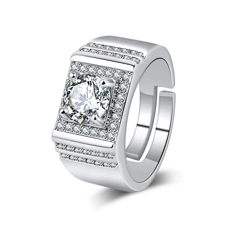 Classic Men's Ring -Adjustable ring sizeš„ļ¼Buy 1 Ring Pick 2nd Ring for Free!ļ¼š„ - Image 25