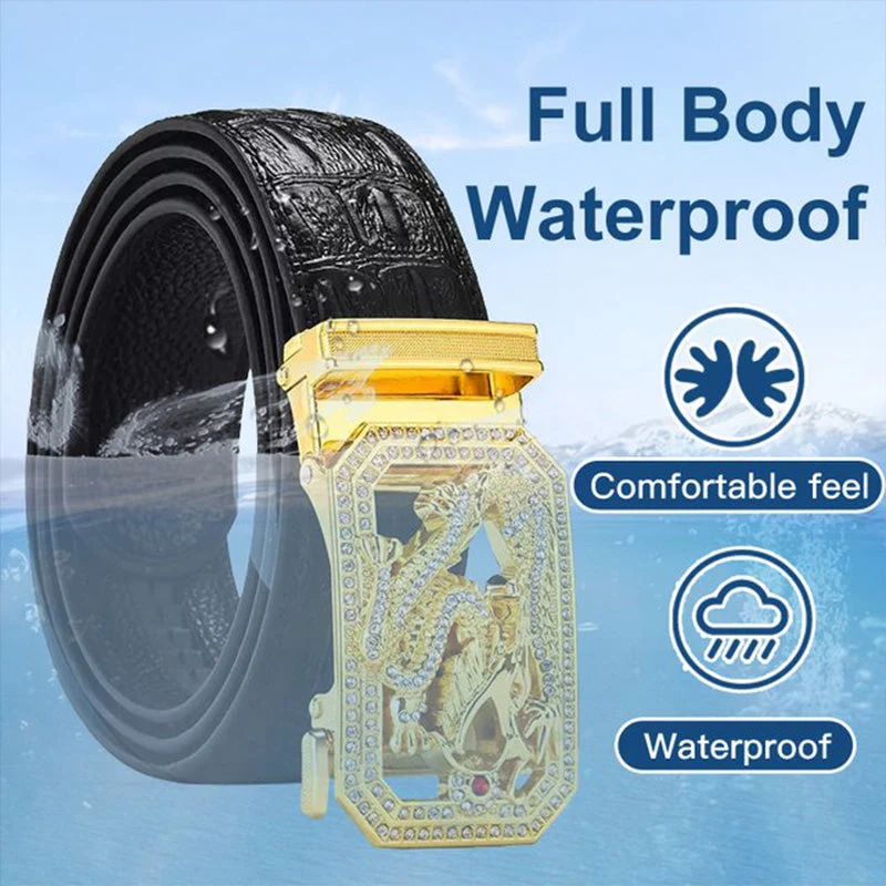 Men's Twelve Zodiac Durable Belt with Rhinestone（Great Sale⛄BUY 2 Get 10% OFF + Free shiping） - Image 3