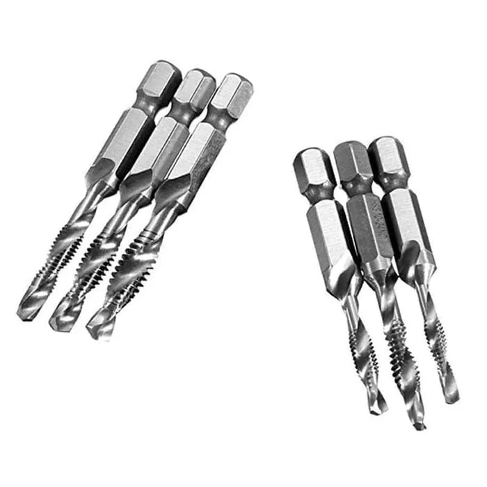 Metric Tap Drill Bits 6PCS (M3 - M10) - Image 2