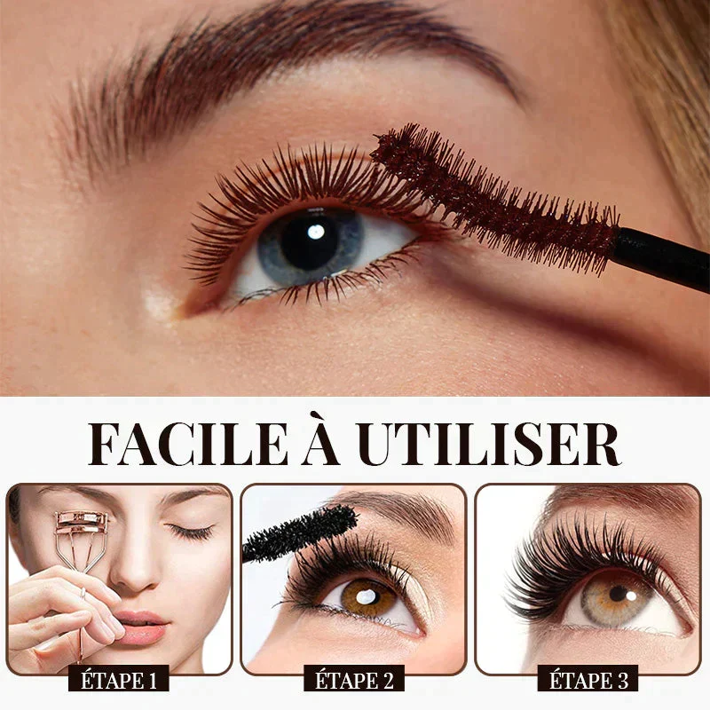 Long lasting waterproof mascara 4D Silk fiber lashes - Image 8
