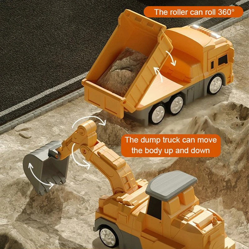Magnetic Transform Engineering Car Assembled Toys - Image 9