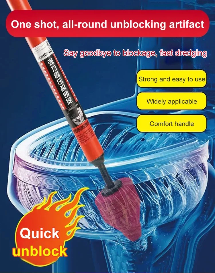 🔥New Year Special Sale 49% OFF🔥 Household High-pressure Manual Toilet Drain Pipe Unblocker - Image 4