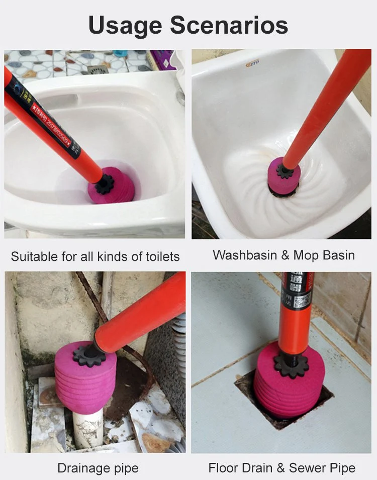 🔥New Year Special Sale 49% OFF🔥 Household High-pressure Manual Toilet Drain Pipe Unblocker - Image 6