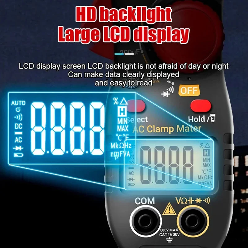 Multifunction Digital Clamp Meter - Image 3