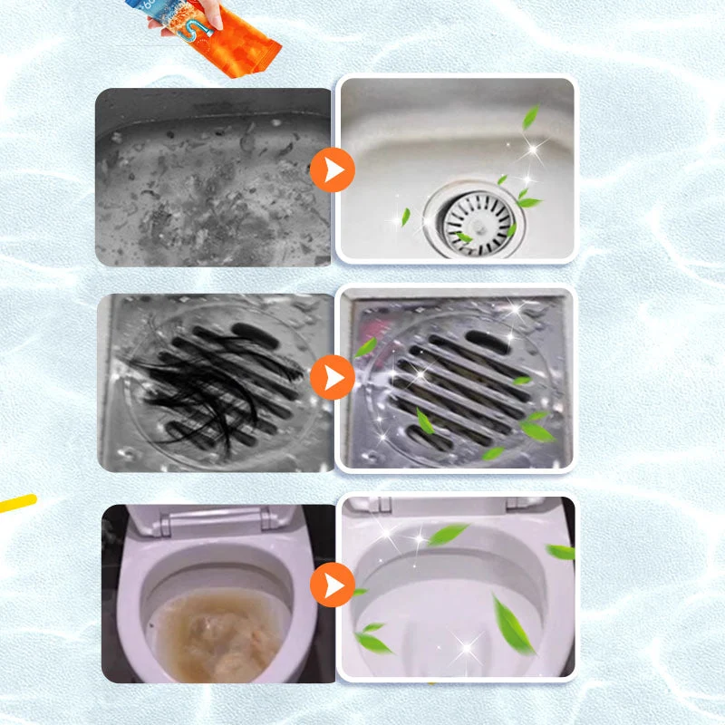 ✨Multifunctional pipe unclogger and odor-eliminating powder✨🚽💦 - Image 2