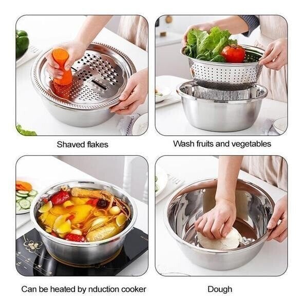 Germany Multifunctional stainless steel basin - Image 2
