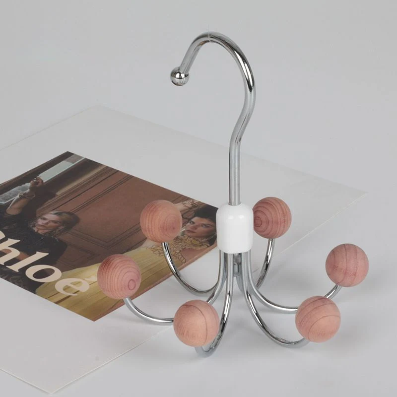 360° Rotatable Multifunctional Storage Hanger with 6 Hooks - Image 11