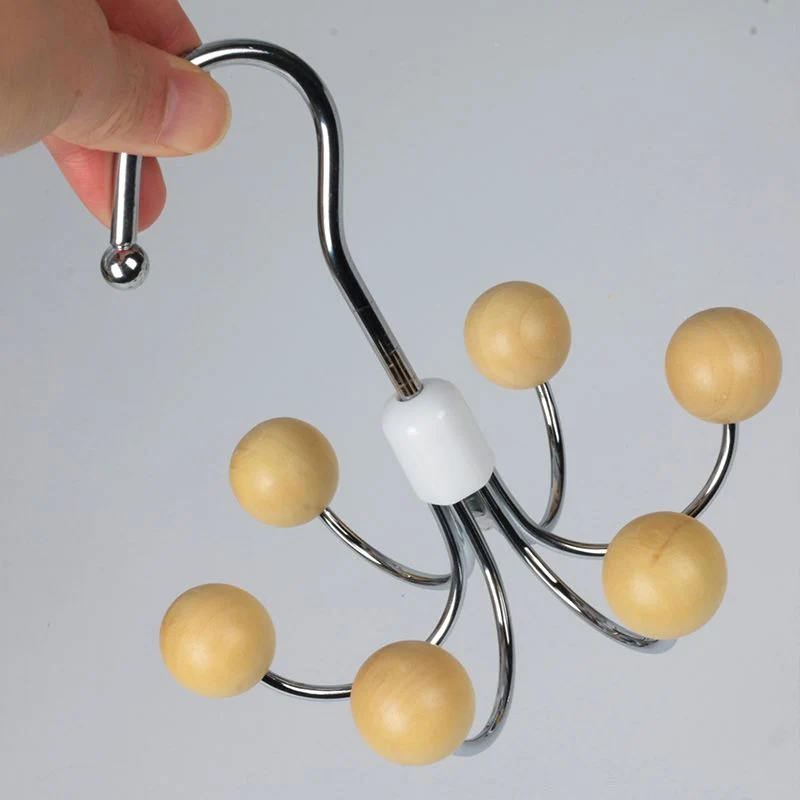 360° Rotatable Multifunctional Storage Hanger with 6 Hooks - Image 12