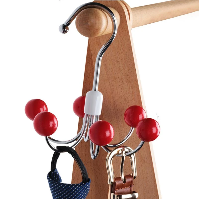 360° Rotatable Multifunctional Storage Hanger with 6 Hooks - Image 5