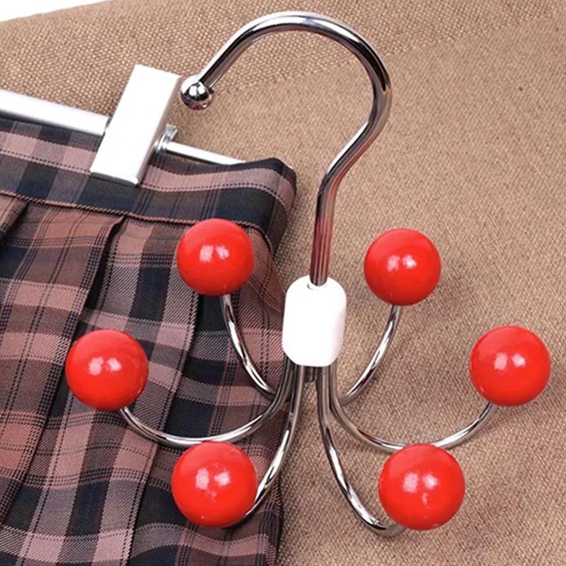 360° Rotatable Multifunctional Storage Hanger with 6 Hooks - Image 8