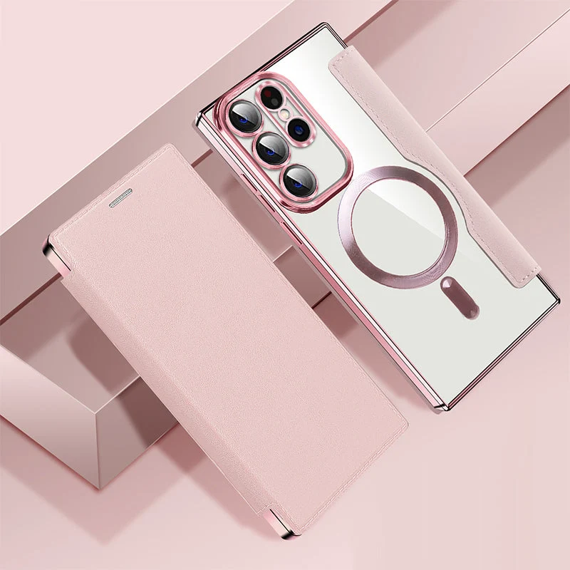 [🔥Today's Lowest Price]New Textured Flip Leather Phone Case for Samsung - Image 14