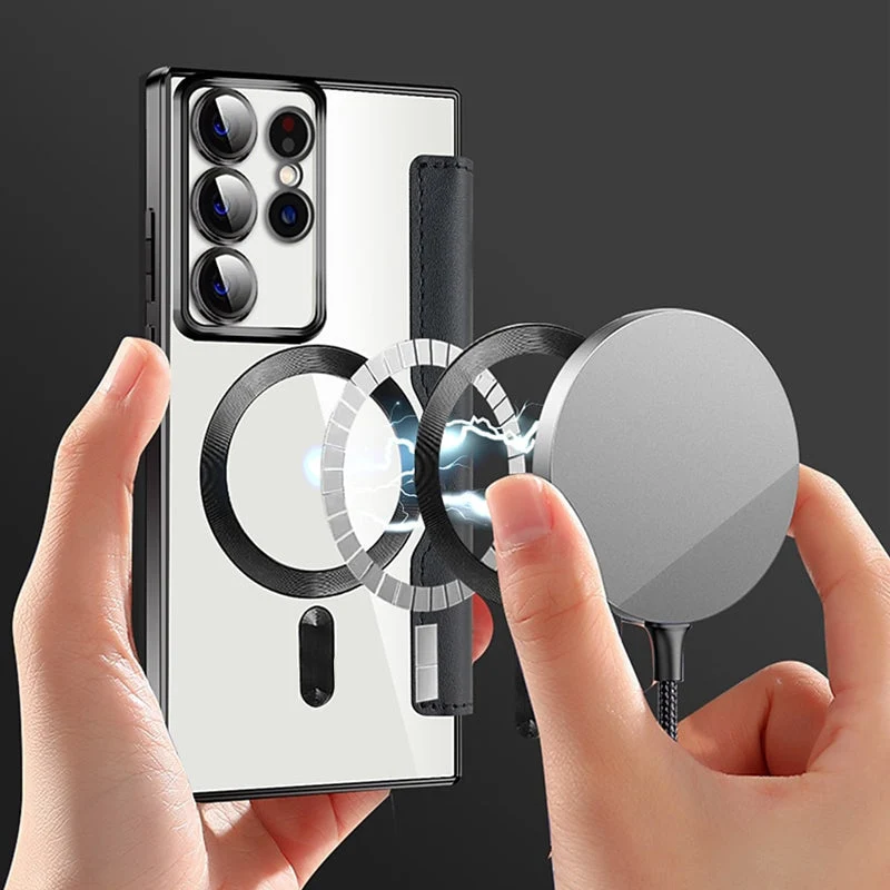 [🔥Today's Lowest Price]New Textured Flip Leather Phone Case for Samsung - Image 4