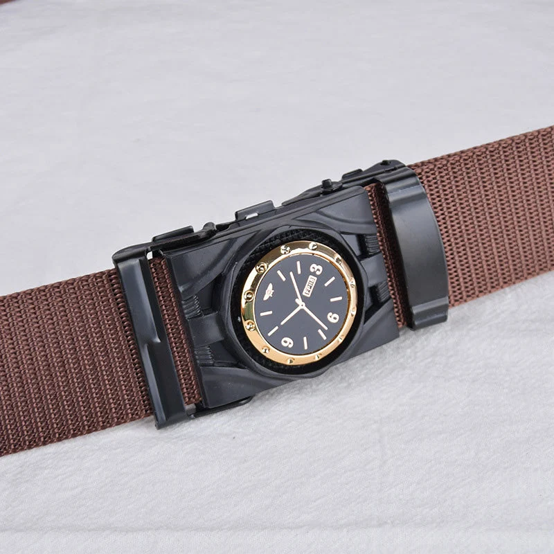 🎅🎄Christmas Early Sale 40% OFF🎄Men's Canvas Nylon Smooth Buckle Alloy Belt - Image 3