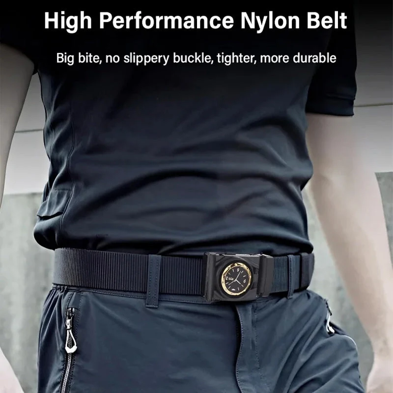🎅🎄Christmas Early Sale 40% OFF🎄Men's Canvas Nylon Smooth Buckle Alloy Belt - Image 7