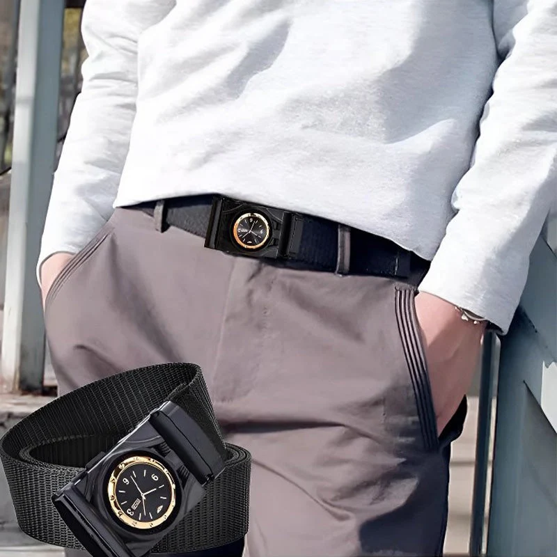 🎅🎄Christmas Early Sale 40% OFF🎄Men's Canvas Nylon Smooth Buckle Alloy Belt - Image 8