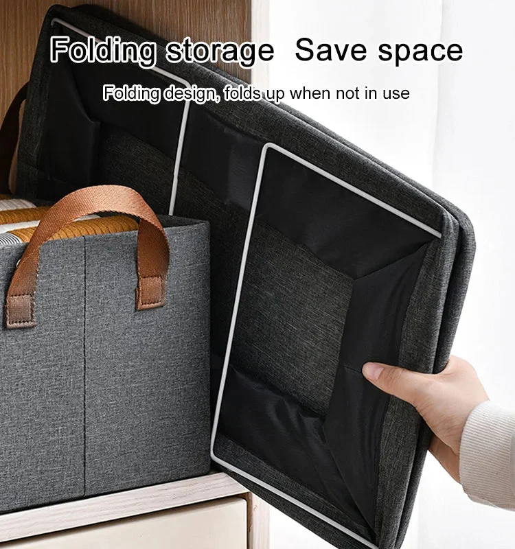 🎁Clearance Sale 49% OFF⏳Foldable Closet Storage Box [Electroplated Thickened Steel Frame - Image 5