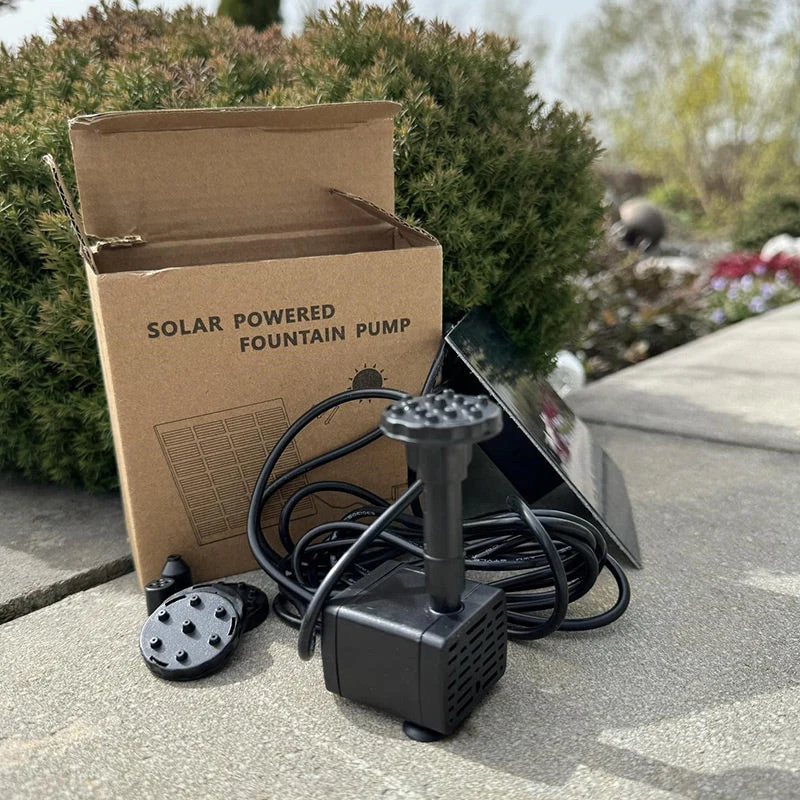 Outdoor Solar Fountain Water Pump Set for Garden - Image 4