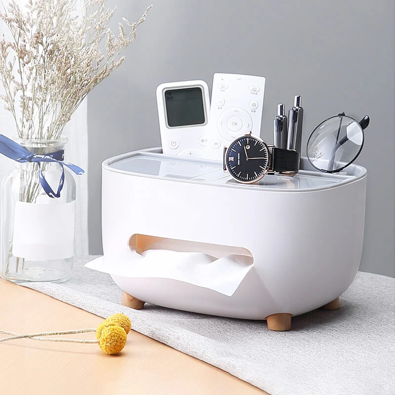 Paper multifunctional storage box mobile phone holder - Image 4