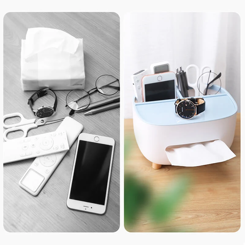 Paper multifunctional storage box mobile phone holder - Image 6