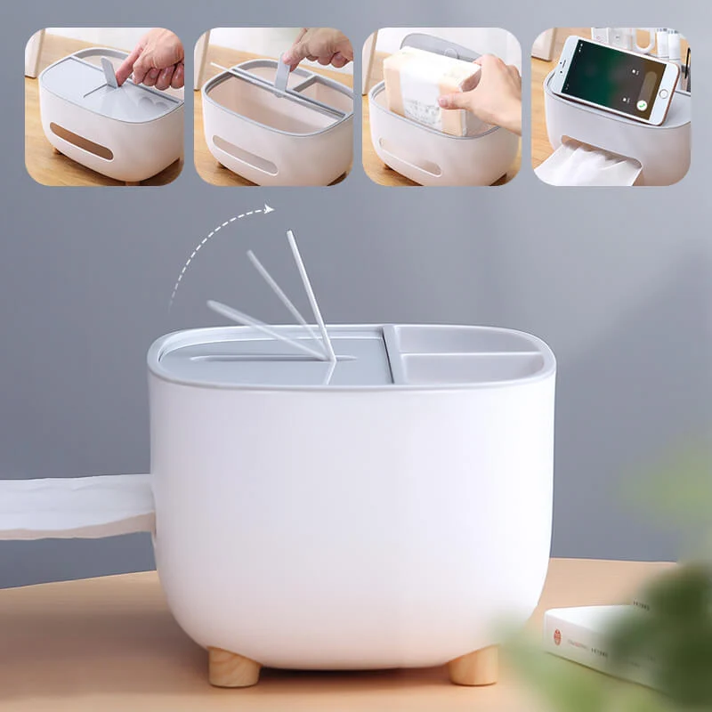 Paper multifunctional storage box mobile phone holder - Image 7