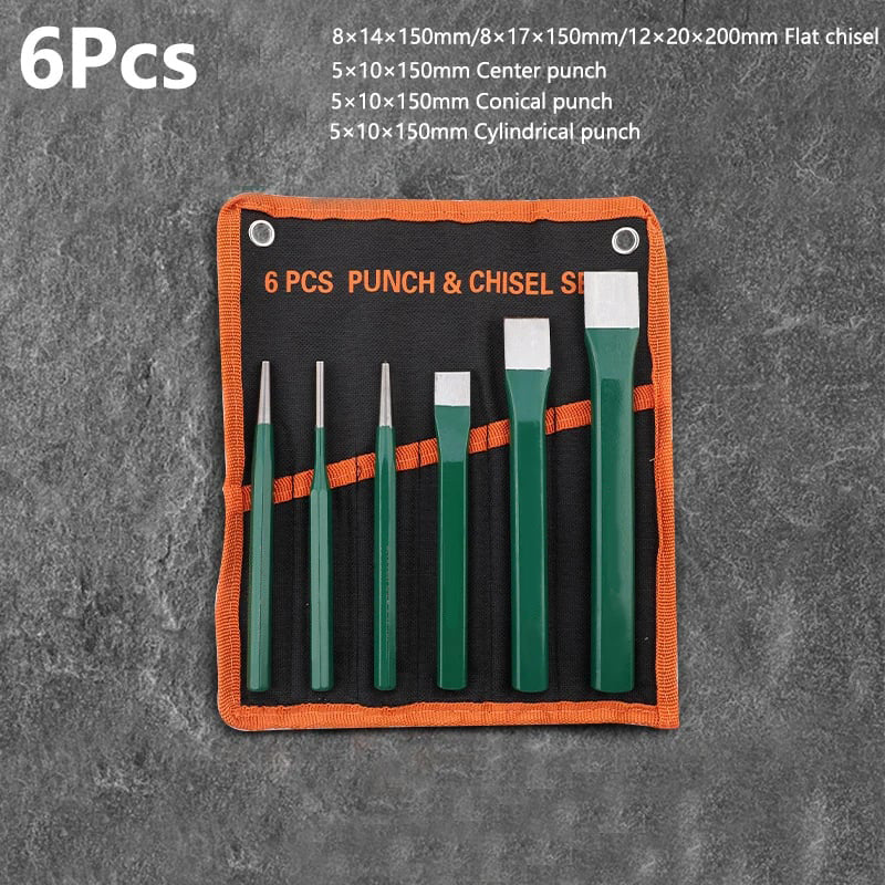 6pcs Punch & Chisel Set - Image 10