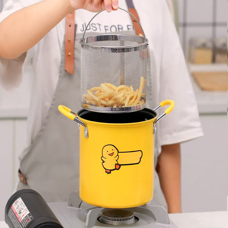 [Practical Gift] Multifunctional Household Mini Fryer - Image 5
