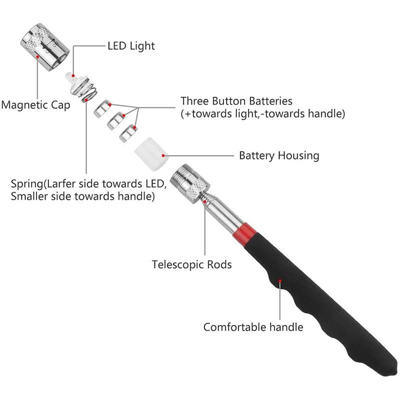 LED Retractable Magnetic Pickup(🔥50% OFF🔥) - Image 7
