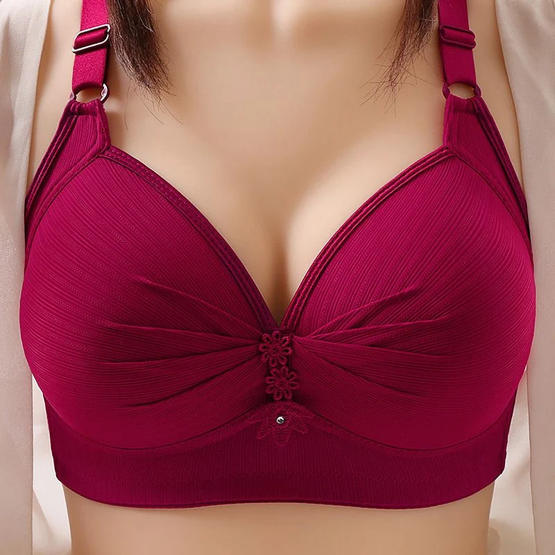 🌞2025 Summer Hot Sale Buy 3 Get 1 Free 🥰Plus Size Comfortable Underwear Bra - Image 4