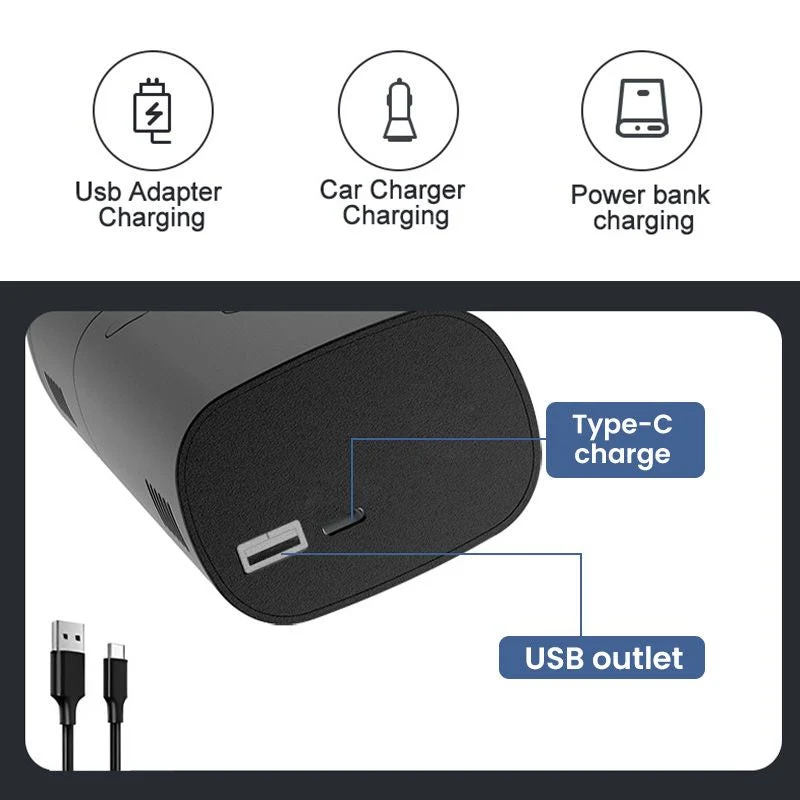 Portable Wireless Car Tire Inflator Air Compressor - Practical Gift - Image 3