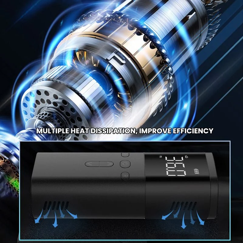 Portable Wireless Car Tire Inflator Air Compressor - Practical Gift - Image 7
