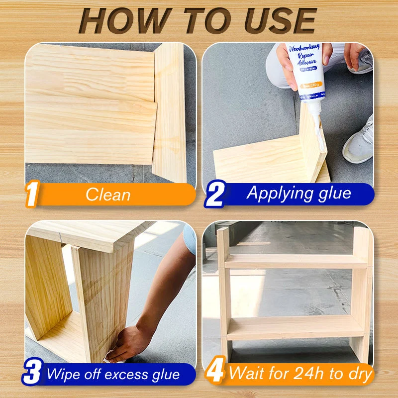 Powerful Bonding Woodworking Repair Adhesive for Furniture - Image 4