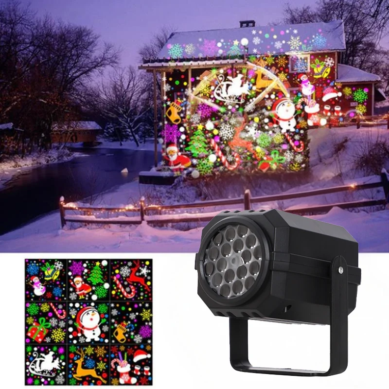 🎅Christmas Hot Sale 50% Off🎁Rotating LED Christmas Pattern Projector Light - Image 5