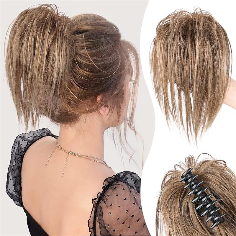 🔥Last Day Sale 49%🔥Messy Ponytail Clip Extends Hair - Image 2