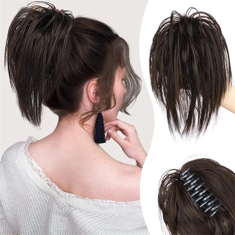🔥Last Day Sale 49%🔥Messy Ponytail Clip Extends Hair - Image 3