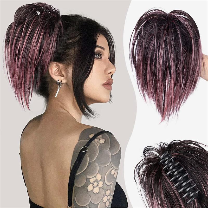 🔥Last Day Sale 49%🔥Messy Ponytail Clip Extends Hair - Image 4