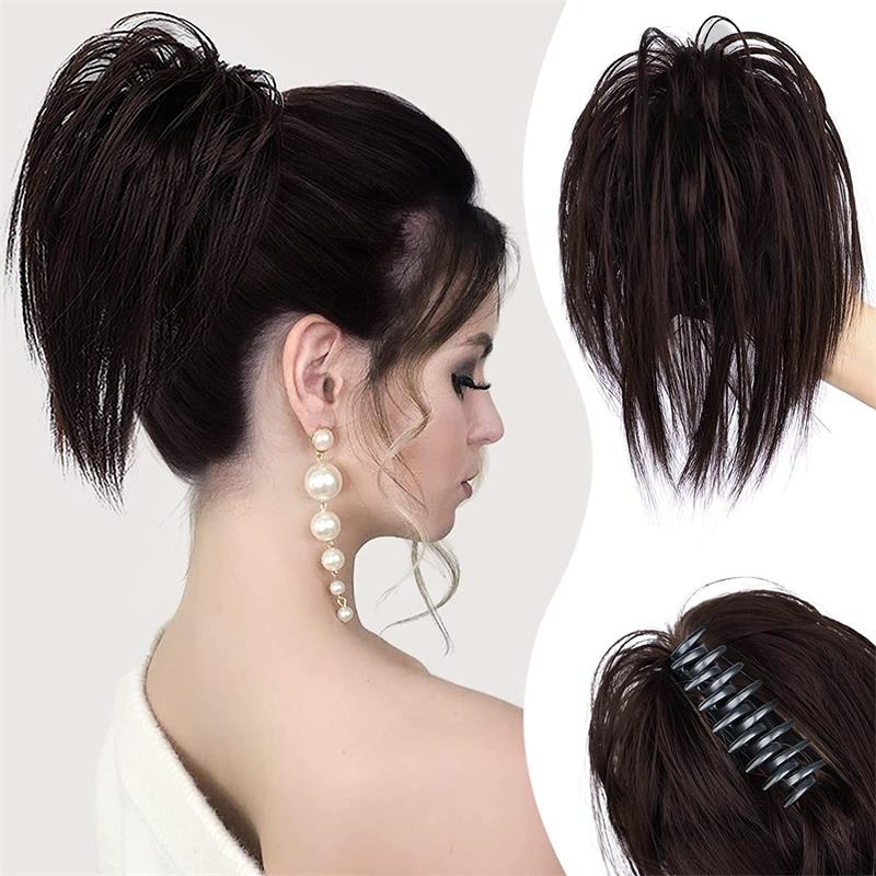 🔥Last Day Sale 49%🔥Messy Ponytail Clip Extends Hair - Image 7